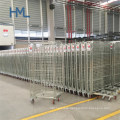 Logistic Nested Metal Storage Cages with Wheels Wire Mesh Steel Trolleys